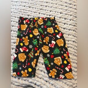 Festive Holiday Print Pajama Pants